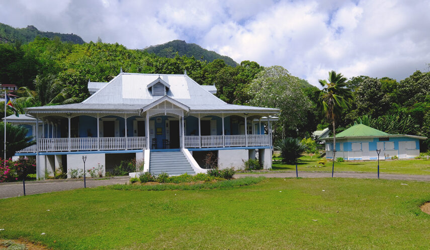 Mahé Seychellen Kolonialhaus