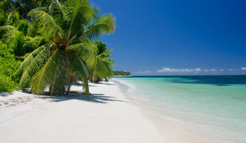 Seychellen Traumstrand Insel