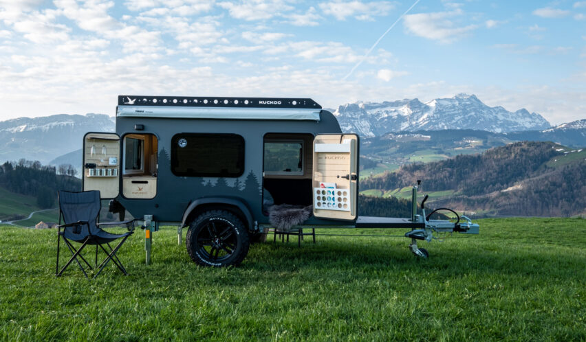 Ein Mini-Camper im Appenzellerland