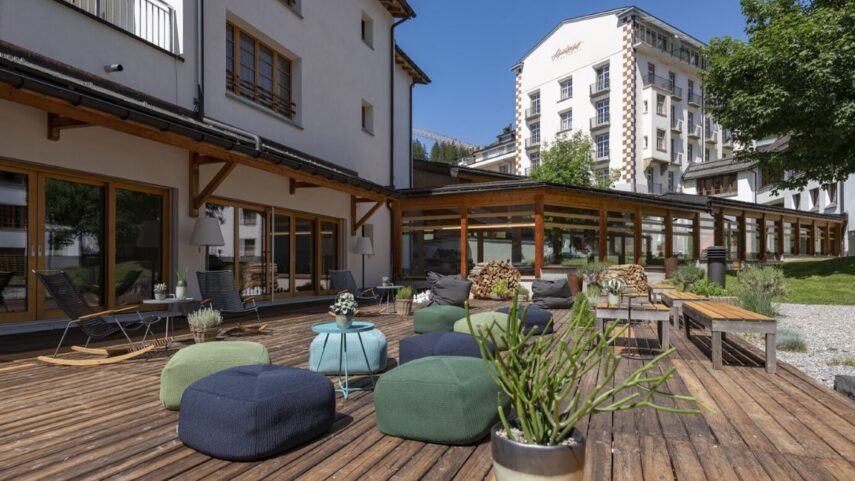 Nachhaltige Hotelunterkunft in der Schweiz