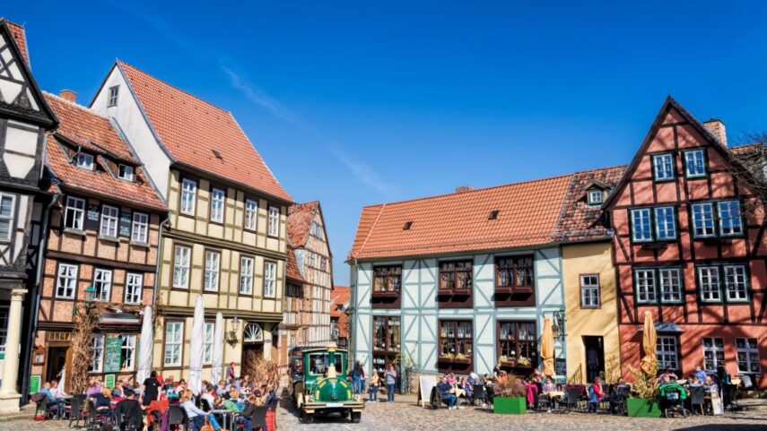 Die Altstadt von Quedlinburg, Deutschland